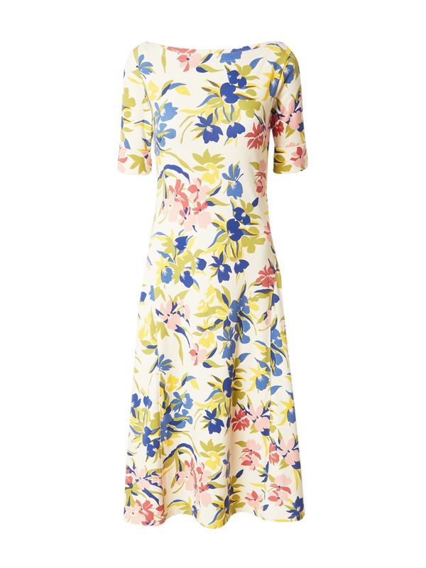 Lauren Ralph Lauren Lauren Ralph Lauren Рокля 'MUNZIE'  синьо / жълто / бледорозово / бяло