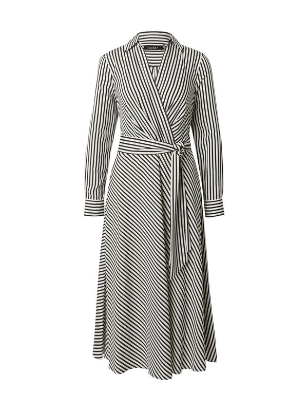 Lauren Ralph Lauren Lauren Ralph Lauren Рокля 'ROWELLA'  черно / бяло
