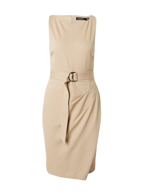 Lauren Ralph Lauren Lauren Ralph Lauren Рокля с права кройка  бежово