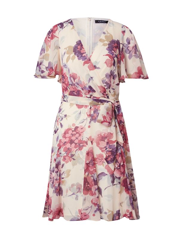 Lauren Ralph Lauren Lauren Ralph Lauren Рокля 'WANDELLA'  кремаво / маслина / тъмнолилаво / пепел от рози