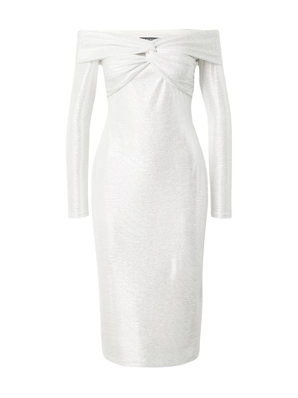 Lauren Ralph Lauren Lauren Ralph Lauren Рокля за коктейл 'KENEIA'  кремаво / сребърно
