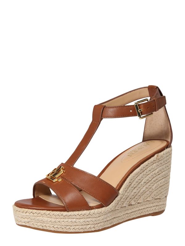 Lauren Ralph Lauren Lauren Ralph Lauren Сандали 'Hale'  кафяво