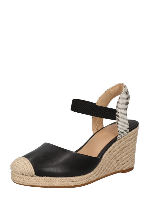 Lauren Ralph Lauren Lauren Ralph Lauren Сандали 'PEARLE II'  бежово / черно