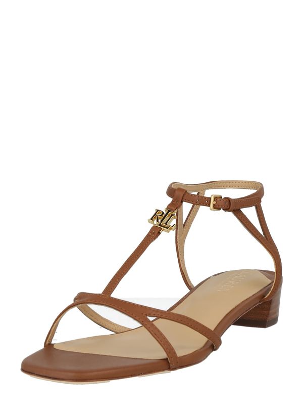 Lauren Ralph Lauren Lauren Ralph Lauren Сандали с каишка 'FALLON'  кафяво