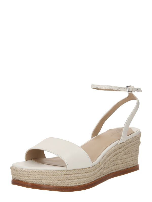 Lauren Ralph Lauren Lauren Ralph Lauren Сандали с каишка 'LEONA WEDGE'  бяло