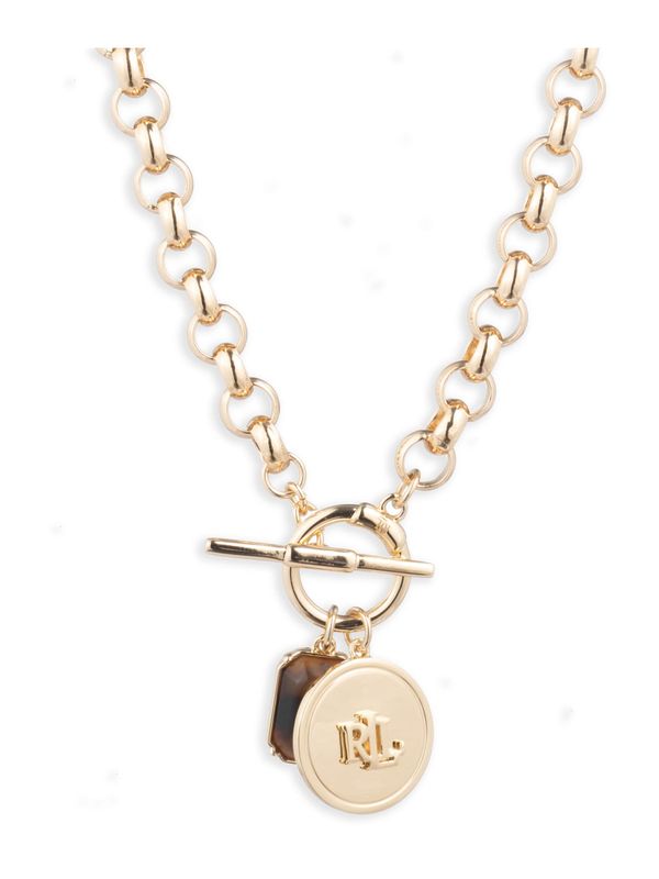 Lauren Ralph Lauren Lauren Ralph Lauren Верижка  кафяво / злато