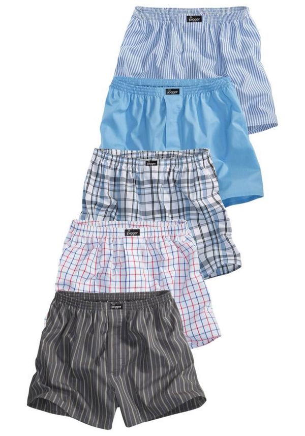 LE JOGGER LE JOGGER Долни гащи  синьо / червено / черно / бяло