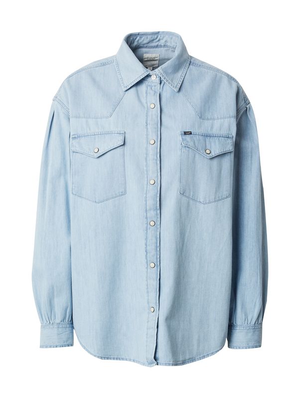 Lee Lee Блуза 'SEASONAL WESTERN'  светлосиньо