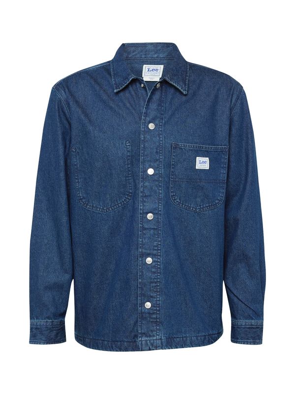 Lee Lee Преходно яке  син деним / бяло