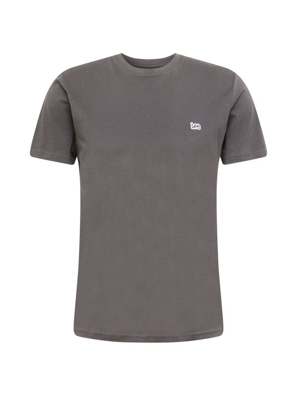 Lee Lee Тениска  сиво / бяло