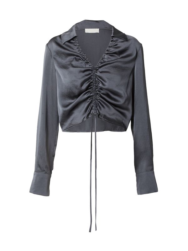 LeGer by Lena Gercke LeGer by Lena Gercke Блуза 'Masha'  опушено синьо