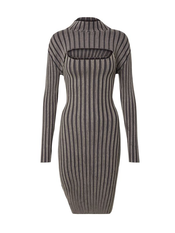 LeGer by Lena Gercke LeGer by Lena Gercke Плетена рокля 'Meriem'  сиво / тъмносиво