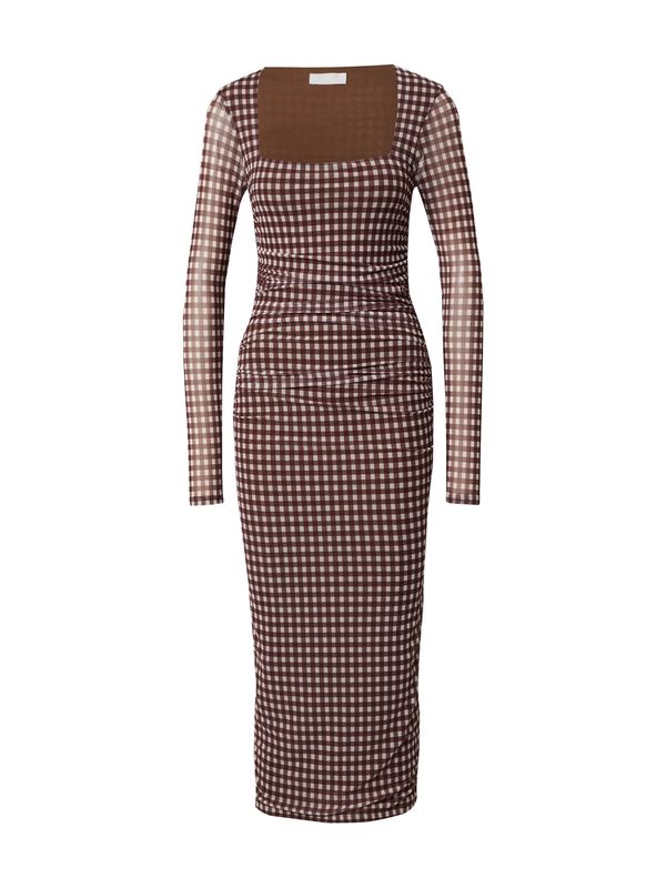 LeGer by Lena Gercke LeGer by Lena Gercke Рокля 'Blanca'  кафяво / бяло