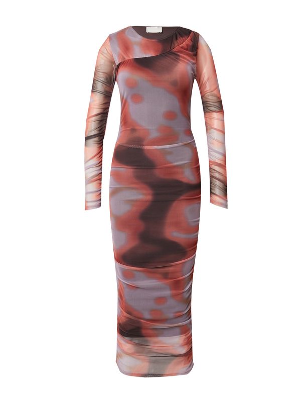 LeGer by Lena Gercke LeGer by Lena Gercke Рокля 'Delia'  пясъчен / опушено синьо / тъмнокафяво / ръждиво червено