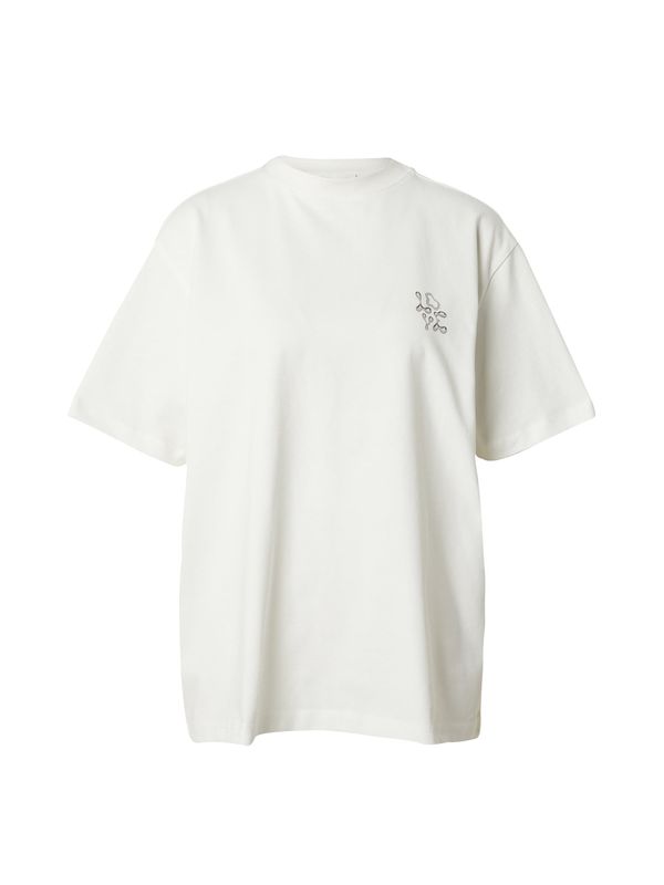 LeGer by Lena Gercke LeGer by Lena Gercke Тениска 'Valentine'  сиво / бяло