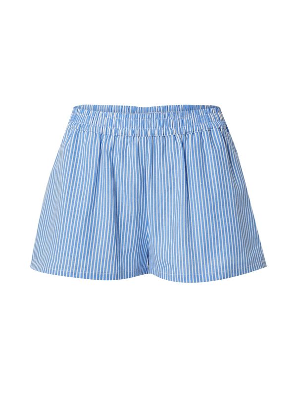 LENI KLUM x ABOUT YOU LENI KLUM x ABOUT YOU Панталон 'Drew'  синьо / бяло