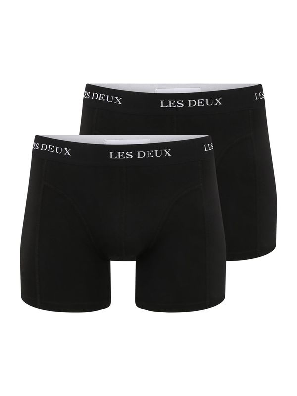 Les Deux Les Deux Боксерки 'Warren'  черно / бяло