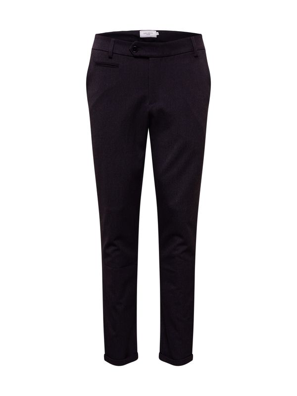 Les Deux Les Deux Панталон 'Como'  антрацитно черно