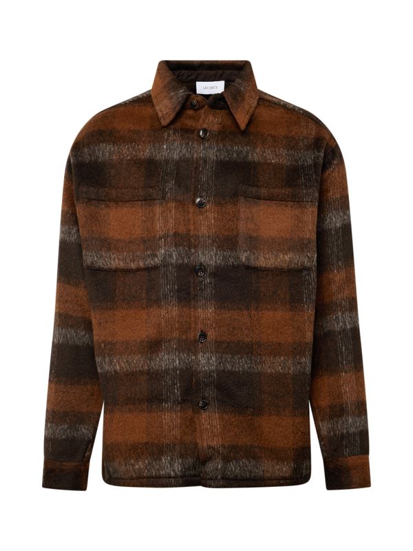Les Deux Les Deux Преходно яке 'Jayce'  коняк / брокат / тъмнокафяво