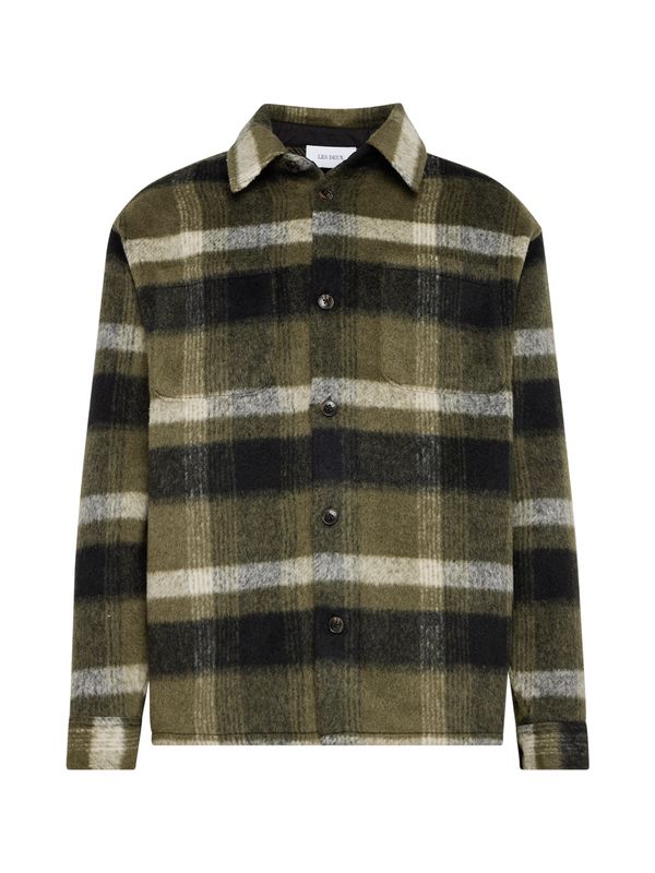 Les Deux Les Deux Преходно яке 'Jayce'  маслина / черно / бяло