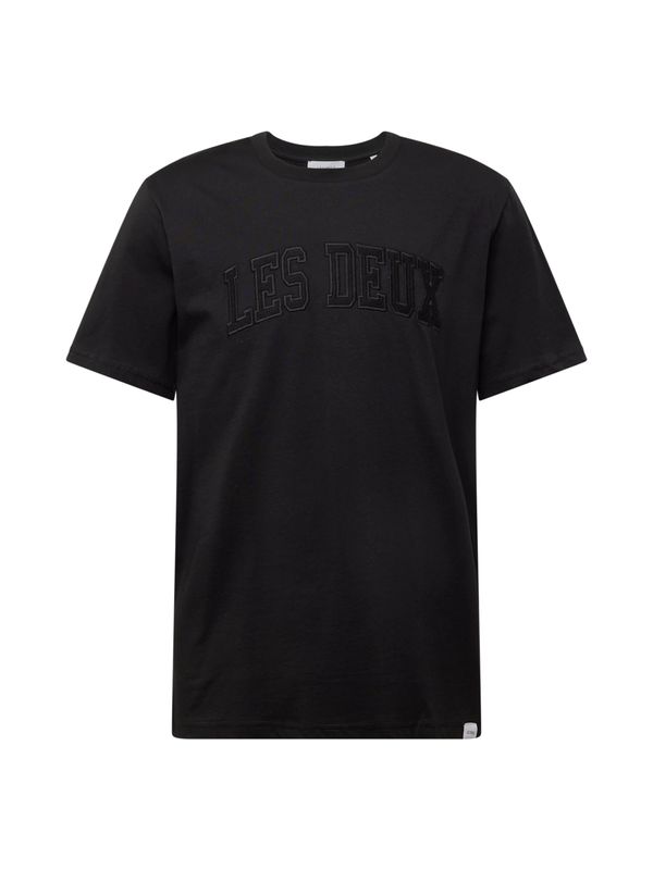 Les Deux Les Deux Тениска 'Script'  черно