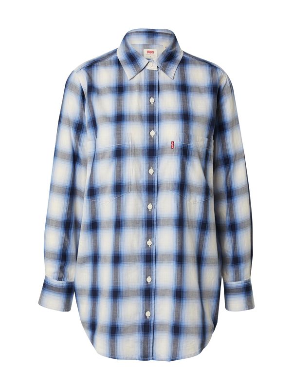 LEVI'S ® LEVI'S ® Блуза 'Hasina Tunic'  светлосиньо / тъмносиньо / червено / бяло