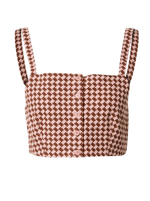 LEVI'S ® LEVI'S ® Блуза 'Nadia Crop Top'  бледорозово / бордо