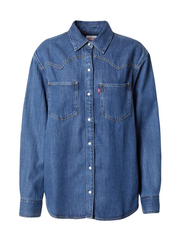 LEVI'S ® LEVI'S ® Блуза 'Teodora Western Shirt'  син деним
