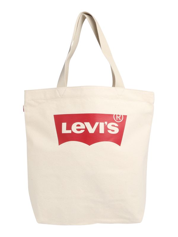 LEVI'S ® LEVI'S ® "Чанта тип ""Shopper"""  екрю / червено