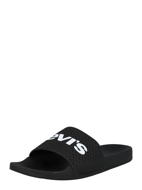 LEVI'S ® LEVI'S ® Чехли 'JUNE'  черно / бяло