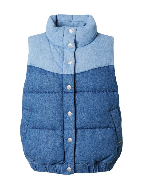 LEVI'S ® LEVI'S ® Елек 'Juno Western Puffer Vest'  син деним / светлосиньо