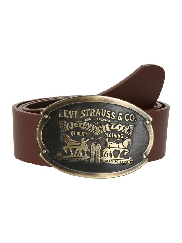 LEVI'S ® LEVI'S ® Колан 'Billy'  кафяво / злато / черно