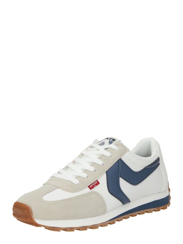 LEVI'S ® LEVI'S ® Ниски маратонки 'STRYDER RED TAB'  бежово / нейви синьо / червено / бяло