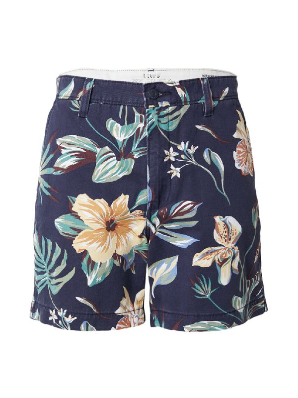 LEVI'S ® LEVI'S ® Панталон Chino 'AUTHENTIC'  нейви синьо / светлосиньо / светлозелено / кайсия