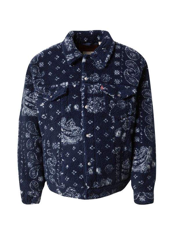 LEVI'S ® LEVI'S ® Преходно яке 'New Relaxed Fit Cozy She'  нейви синьо / бяло