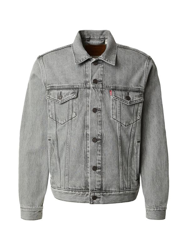 LEVI'S ® LEVI'S ® Преходно яке 'The Trucker Jacket'  сив деним