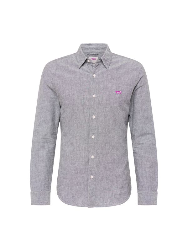 LEVI'S ® LEVI'S ® Риза 'LS Battery HM Shirt Slim'  сив меланж