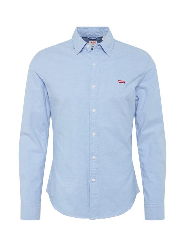 LEVI'S ® LEVI'S ® Риза 'LS Battery HM Shirt Slim'  светлосиньо