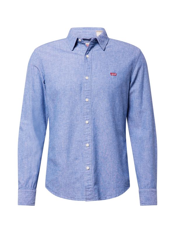 LEVI'S ® LEVI'S ® Риза 'LS Battery HM Shirt Slim'  тъмносиньо / червено