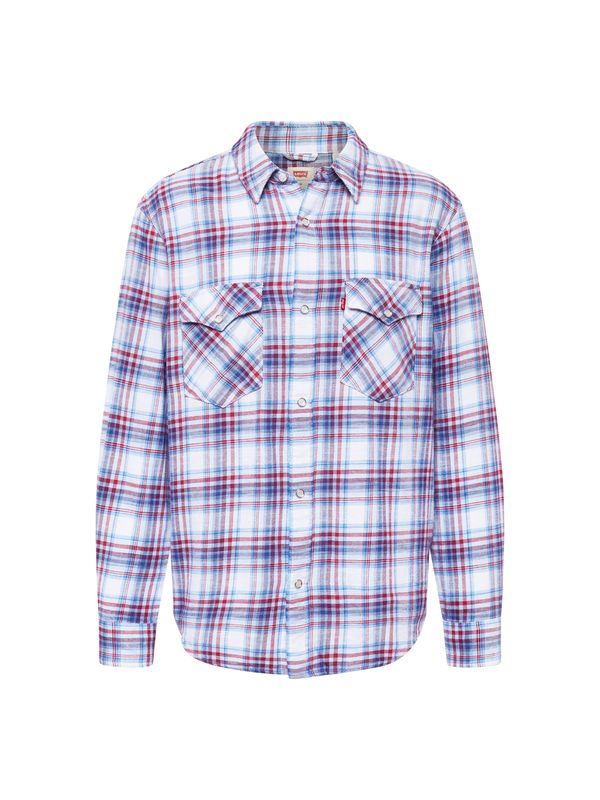 LEVI'S ® LEVI'S ® Риза 'Relaxed Fit Western'  синьо / червено / бяло