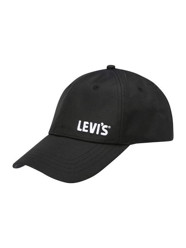 LEVI'S ® LEVI'S ® Шапка с козирка 'GOLD TAB'  черно / бяло