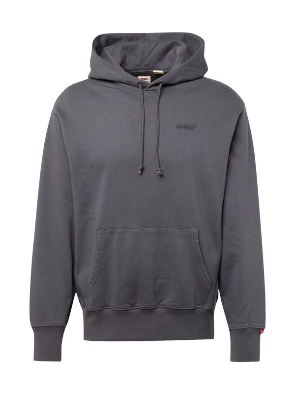 LEVI'S ® LEVI'S ® Суичър 'The Authentic Hoodie'  опушено синьо / червено / бяло