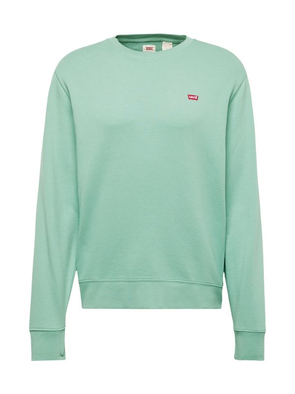 LEVI'S ® LEVI'S ® Суичър 'The Original HM Crew'  мента / алено