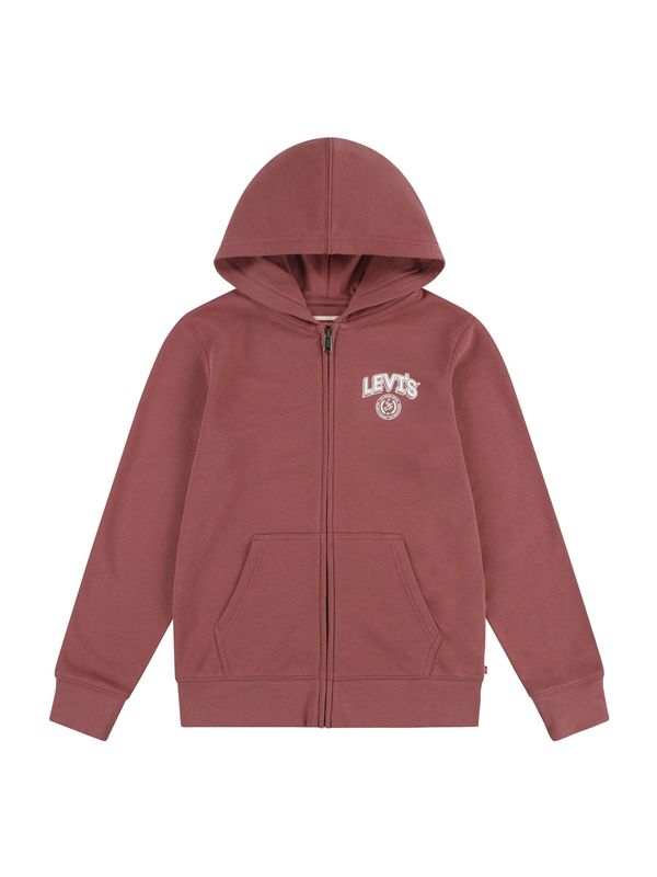 LEVI'S ® LEVI'S ® Суичъри с качулка  бордо / бяло