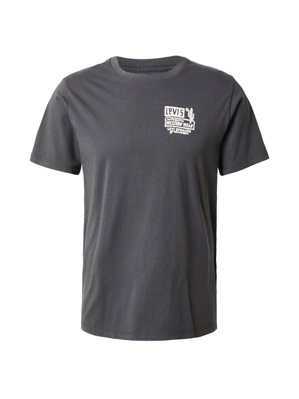 LEVI'S ® LEVI'S ® Тениска  антрацитно черно / бяло