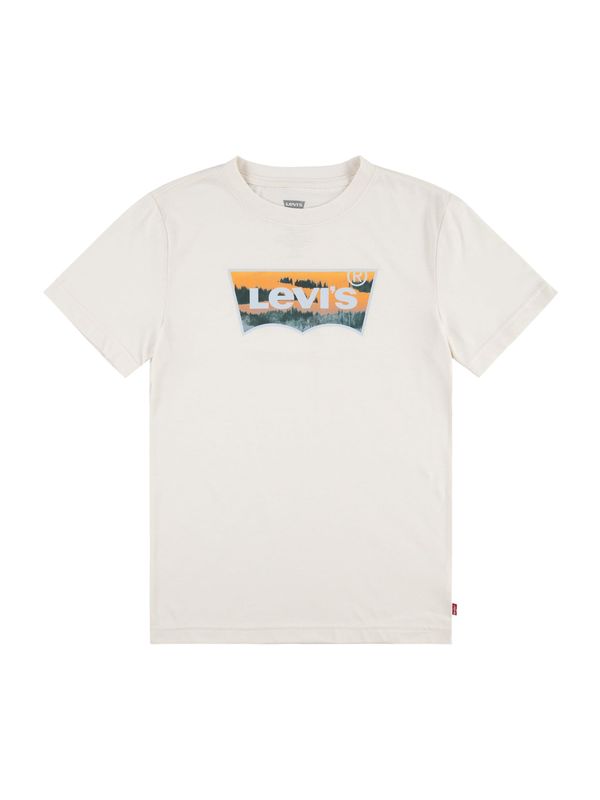 LEVI'S ® LEVI'S ® Тениска  бежово / светлосиво / тъмнозелено / оранжево