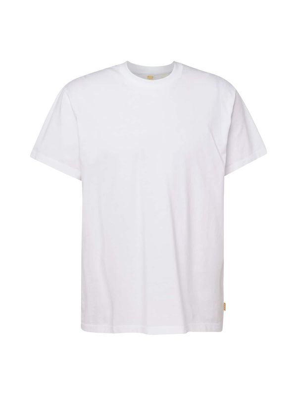 LEVI'S ® LEVI'S ® Тениска 'Gold Tab Tee'  тъмнооранжево / бяло