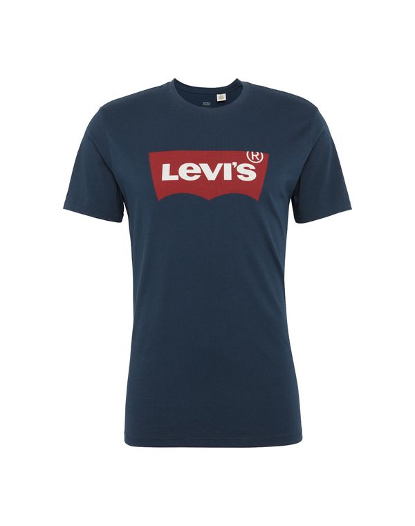 LEVI'S ® LEVI'S ® Тениска 'Graphic Set In Neck'  нейви синьо / червено / бяло