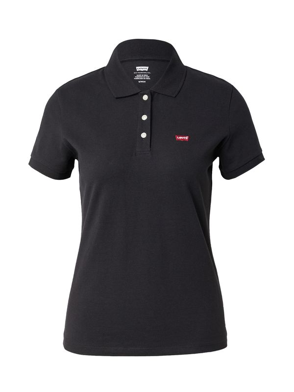 LEVI'S ® LEVI'S ® Тениска 'Levi's HM Polo'  червено / черно