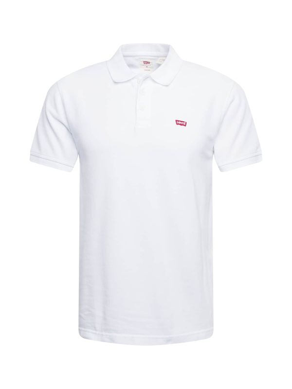 LEVI'S ® LEVI'S ® Тениска 'Levis HM Polo'  огнено червено / бяло